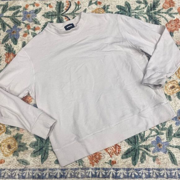 Monrow Long Sleeve Mock Neck Women’s Shirt sweater size small - Picture 1 of 6